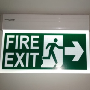 Emergency Exit Signs & Lighting